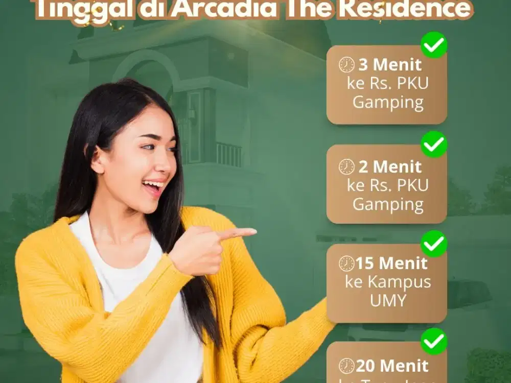 Rumah Kolam Renang Pribadi Dekat Rumah Sakit PKU Gamping