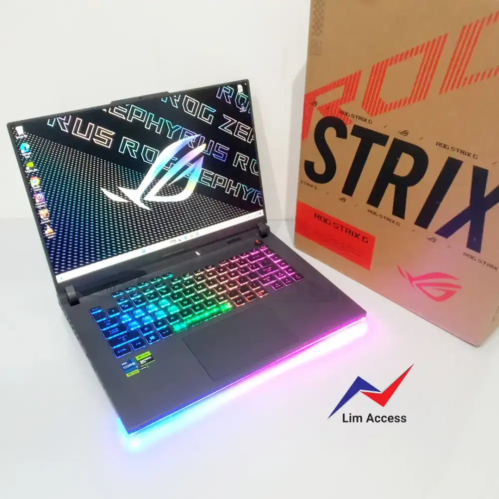 ROG Strix G16 Fullset i7 RTX4060 Laptop Gaming Asus G614JV