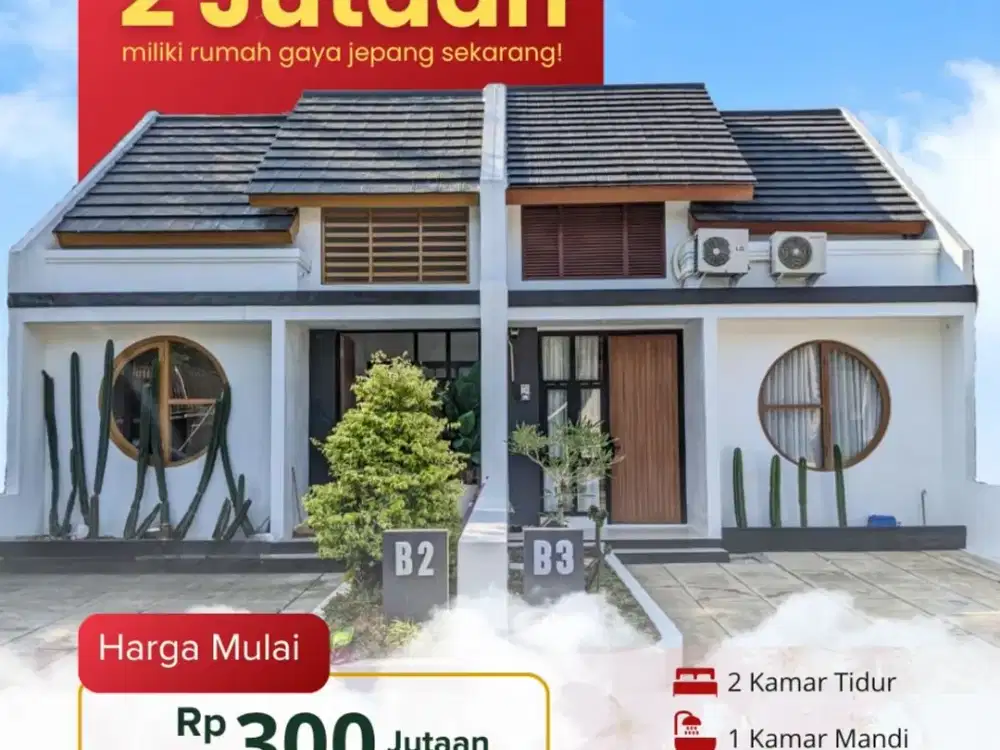 Rumah Nuansa Jepang Eksklusif Jogja Barat