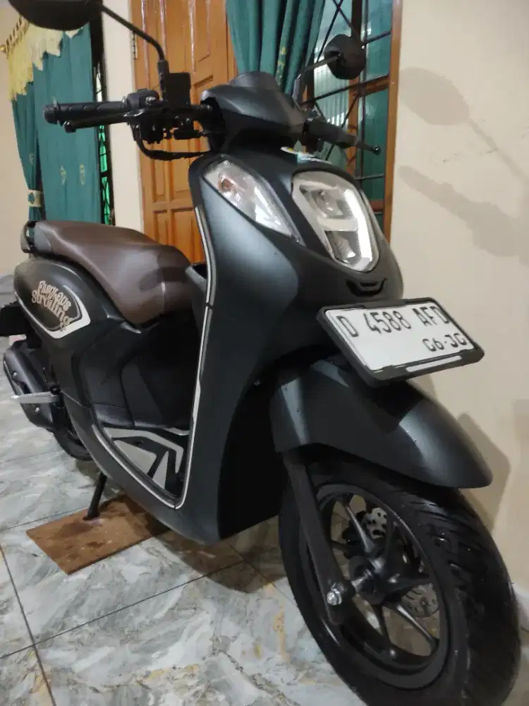 KM 500 PERAK PERSIS BARU HONDA GENIO CBS ISS SUPER MULUS FULL ORIGINAL