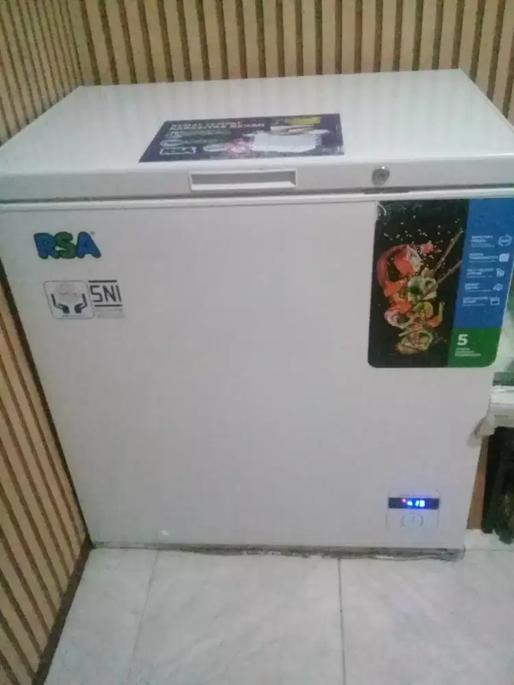 Jual cepat freezer RSA 200 Liter