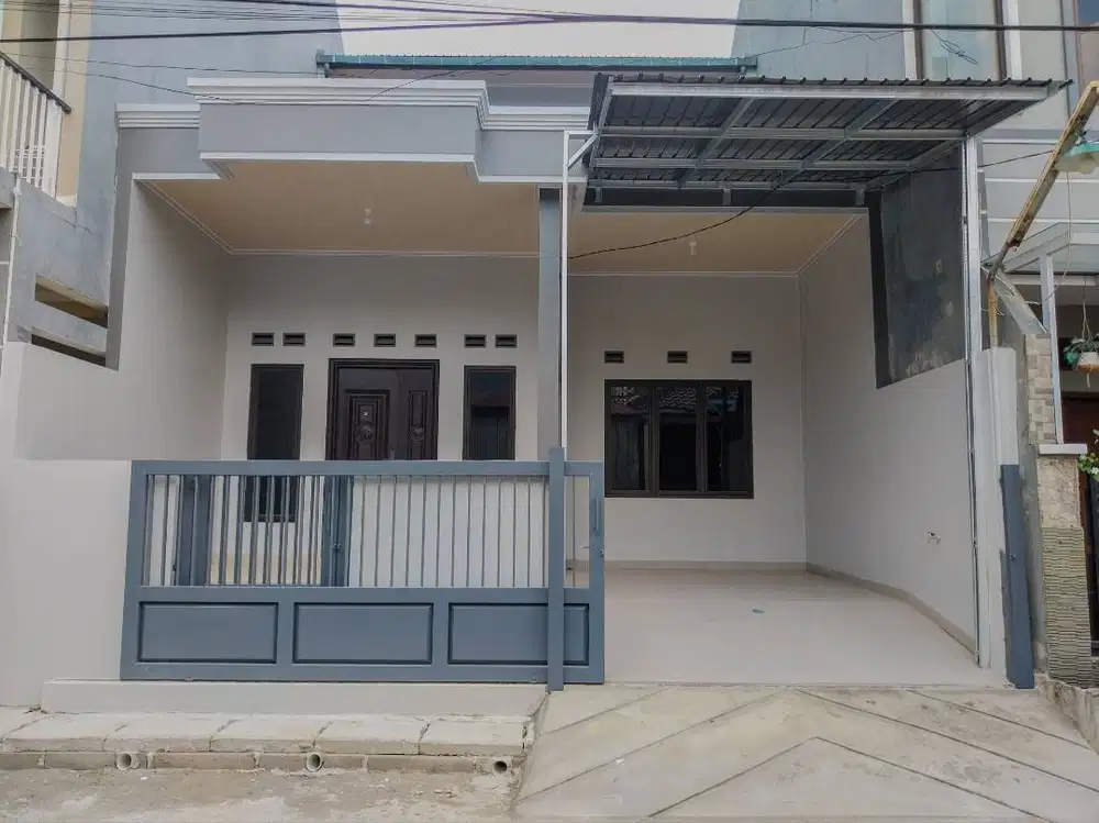 DIJUAL RUMAH BANGUNAN BARU SHM RAWALUMBU KOTA BEKASI