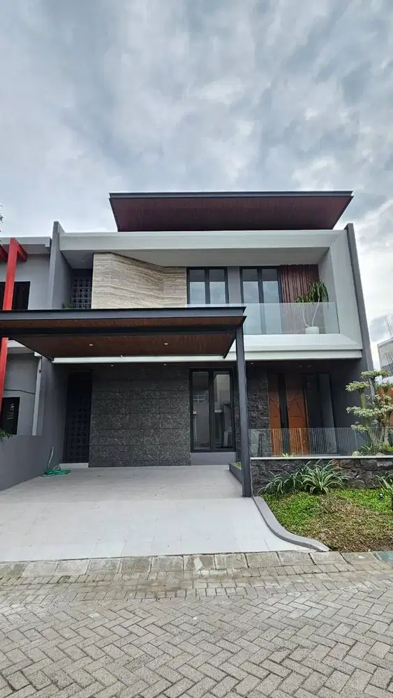 New Gress Minimalis Modern Semi Furnish Woodland Citraland Sby