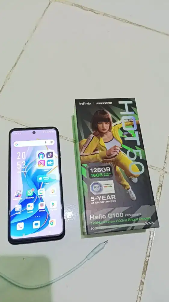 Infinix Hot 50 gress
