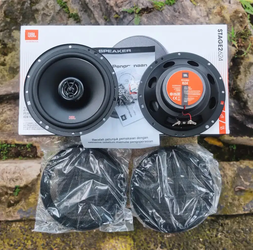 Speaker JBL Stage2 624 Coaxial Original By HARMAN 6,5inch 2 Way