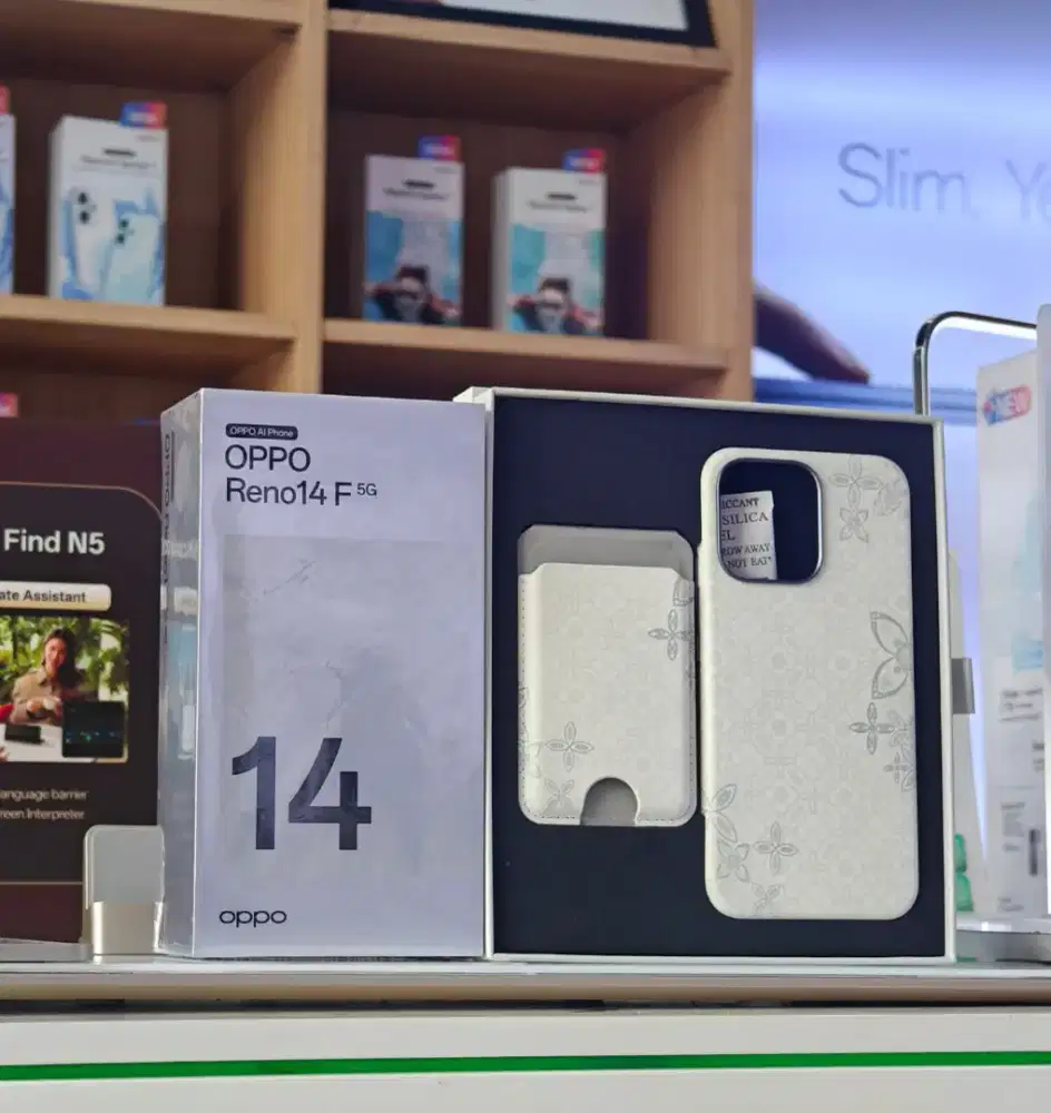 OPPO RENO 14F 5G 8/256 PROMO TERMURAH BERGARANSI RESMI 1TH