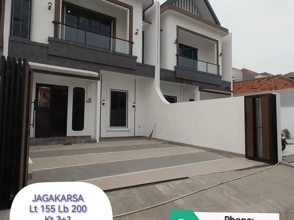 Rumah Exclusive Siap Huni Di Jagakarsa Jaksel