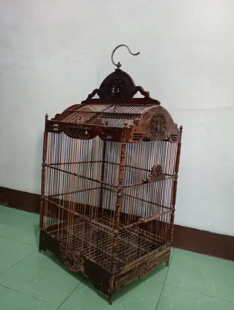 Kandang jati no 1 semi ukir minusan