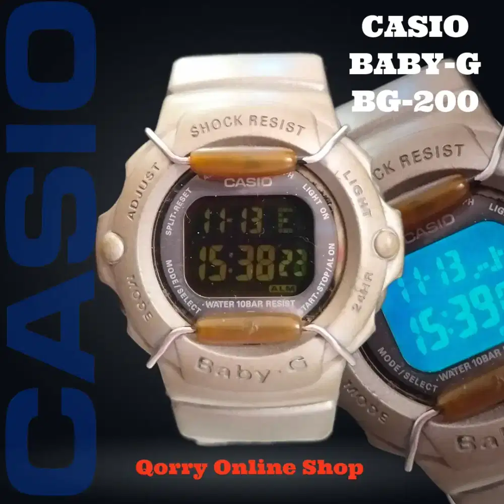 Jam Tangan Casio Baby-G BG-200 Original // Preloved Watches