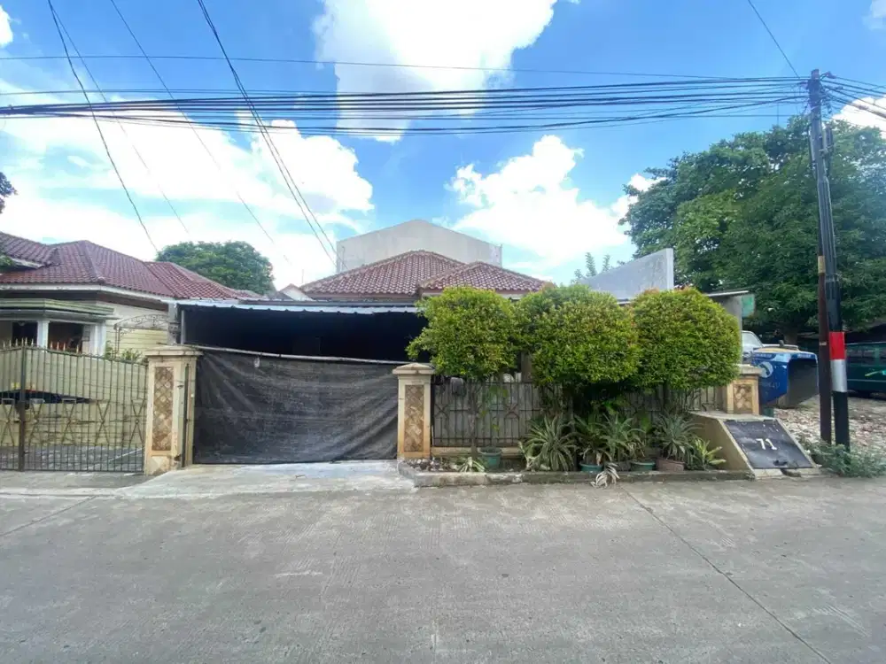 Rumah Dijual Cipayung, Pondok Rangoon. Komplek, Dkt Jln utama & Toll