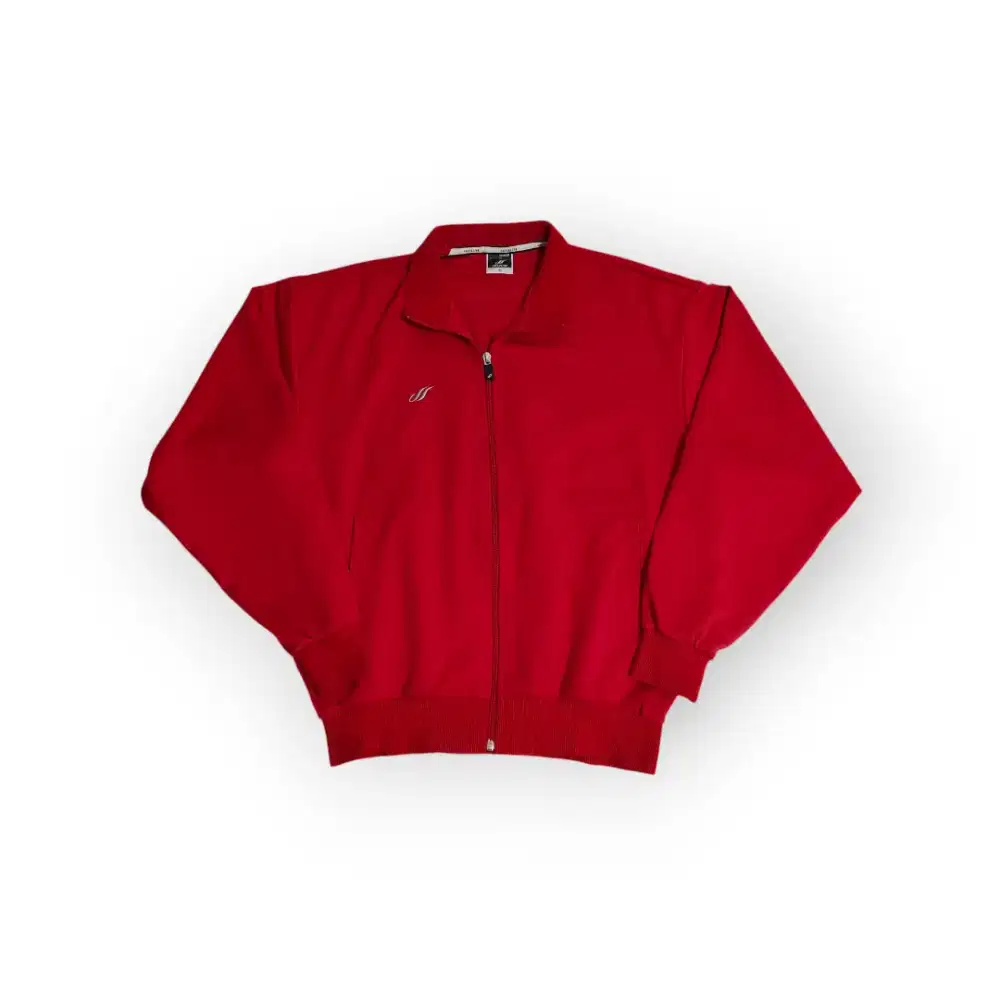 Jaket Tracktop Vintage Superstar Mizuno Warna Merah