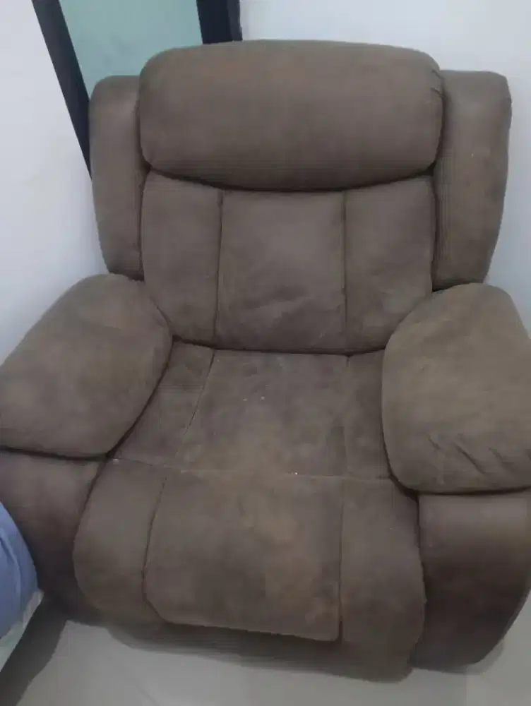 Sofa mewah coklat pl