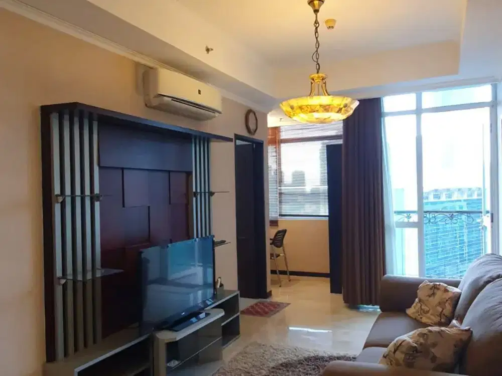 FOR RENT Apartment Bellagio Residence Mega Kuningan 2 BR - Furnished Close to MRT LRT Busway One Satrio