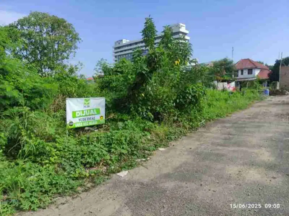 Tanah kavling di harjamulya hadap timur