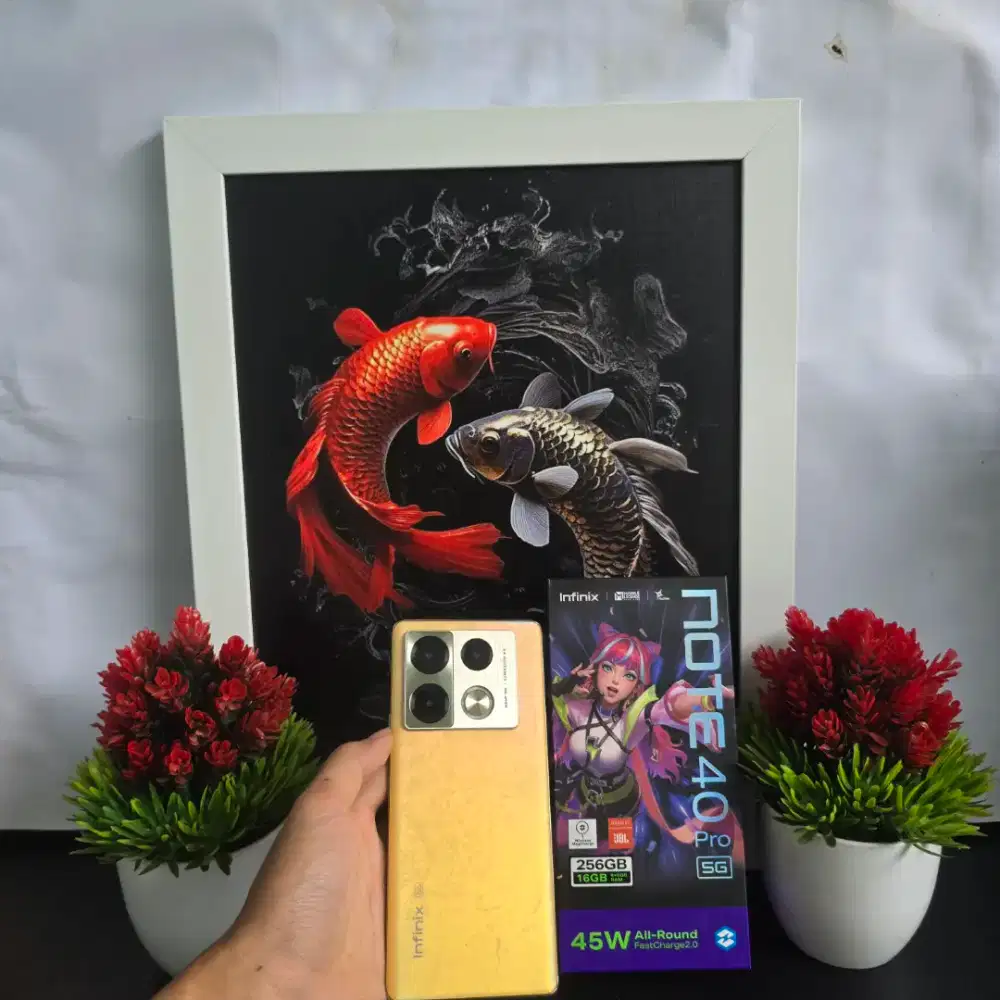 Infinix Note 40 Pro 5G 8/256gb Fullset