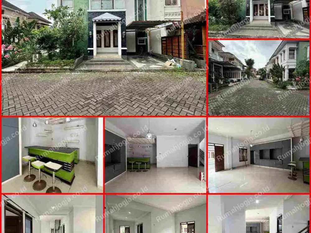 rumah 2 lantai dalam perumahan Imogiri barat