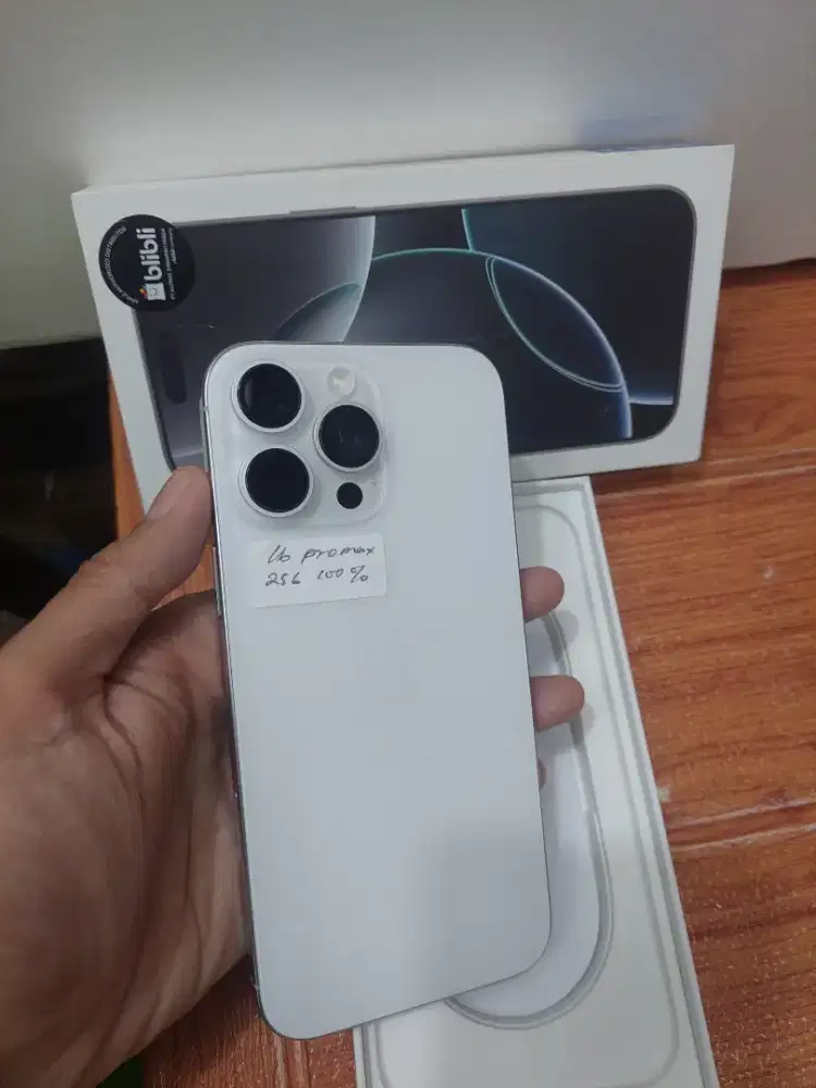 Iphone 16 Promax 256 Gb Second Resmi ibox BH100%