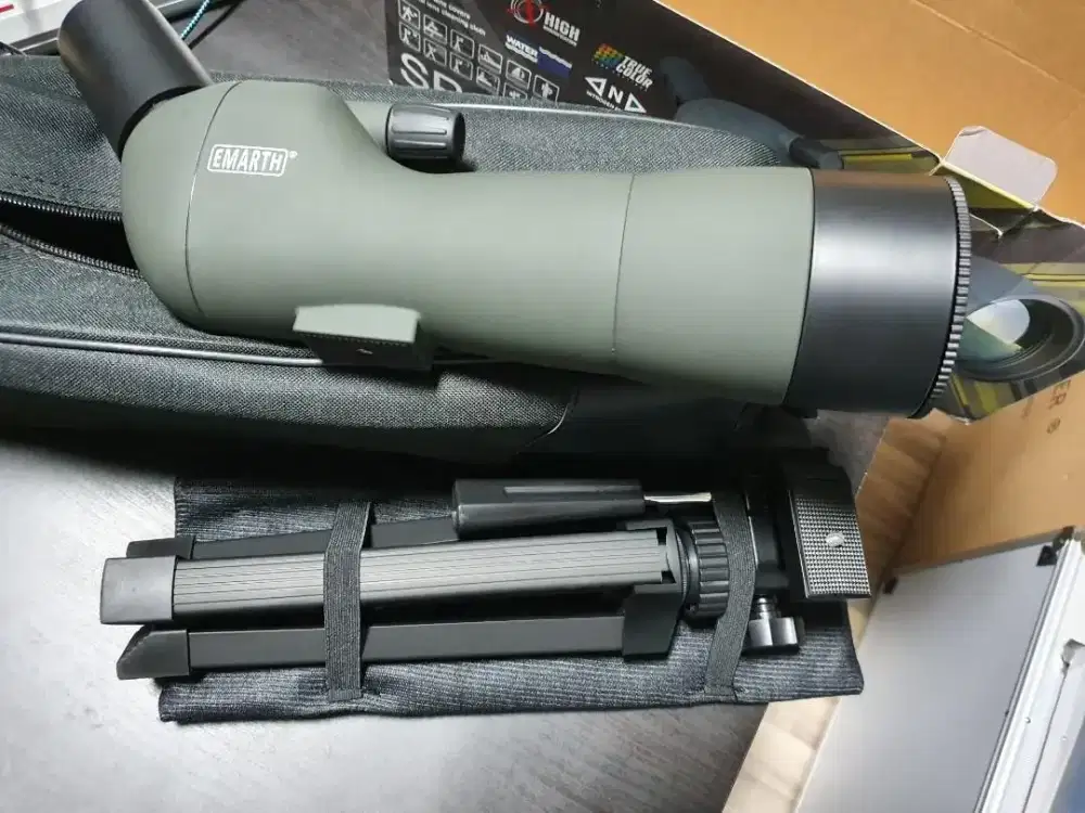 Spotting Scope Emarth 20-60x60AE Lensa Teropong Intai Jarak Jauh