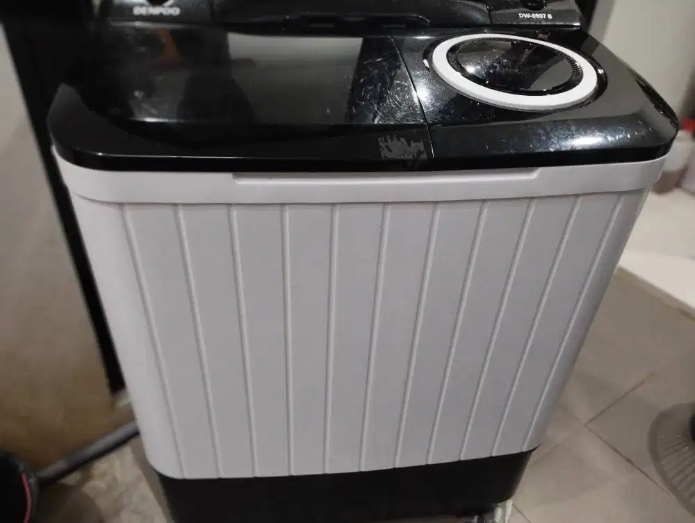 Mesin Cuci Denpoo Bekas 2 Tabung – Mulus, Normal, Siap Pakai!