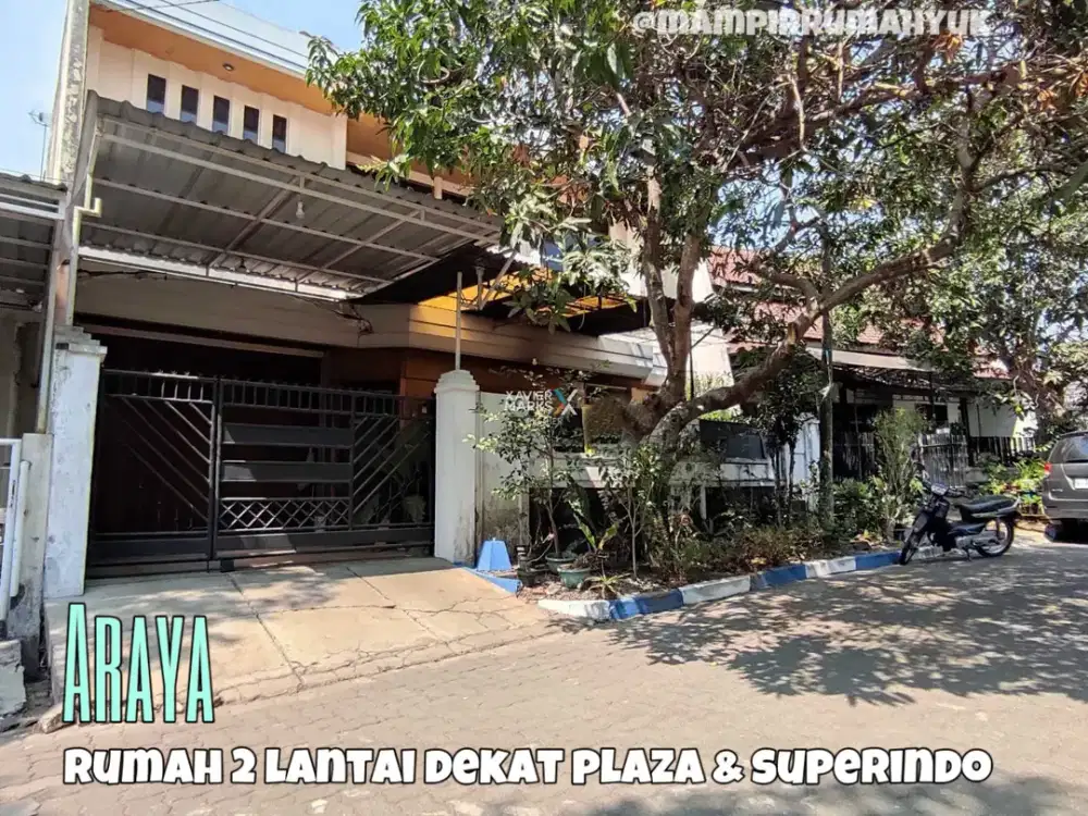 Rumah 2 lantai di Araya Blimbing Malang
