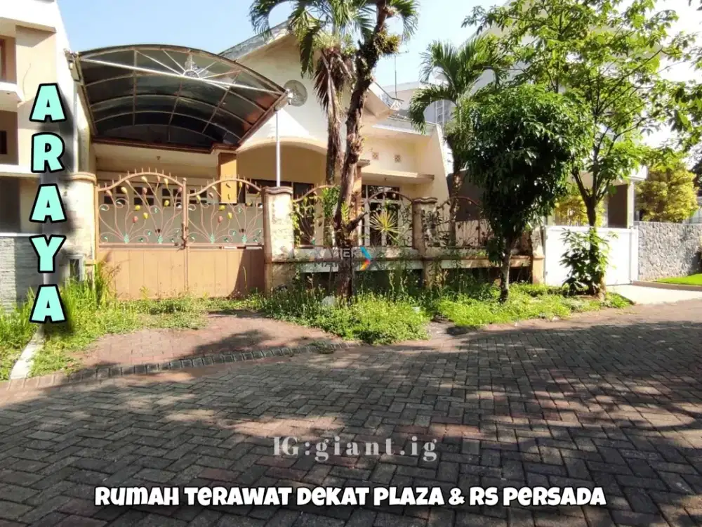 Rumah Cantik di Araya Golf Blimbing Malang
