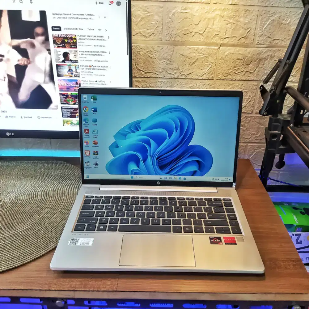 Laptop Hp probook 445 G8 Ryzen 5 5600U RAM 8GB SSD 256GB