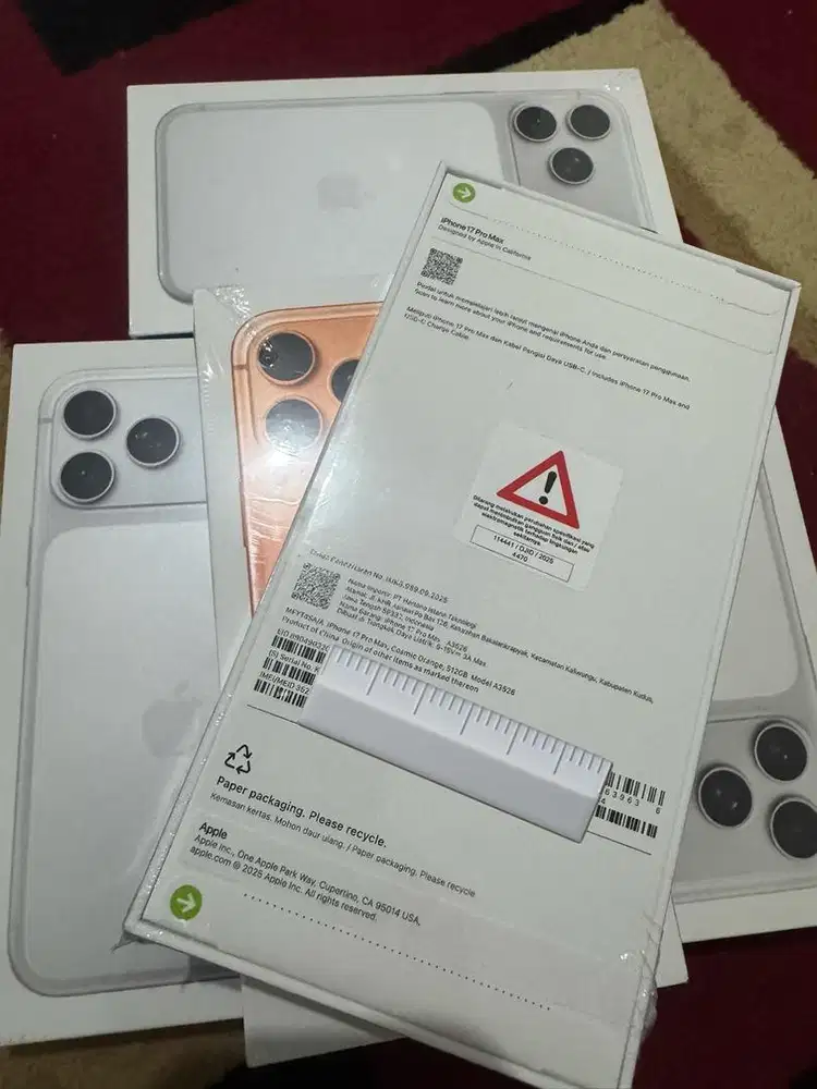 Iphone 17 Pro Max Baru Segel Garansi Resmi Indo