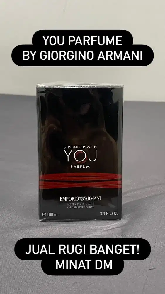STRONGER WITH YOU PARFUM