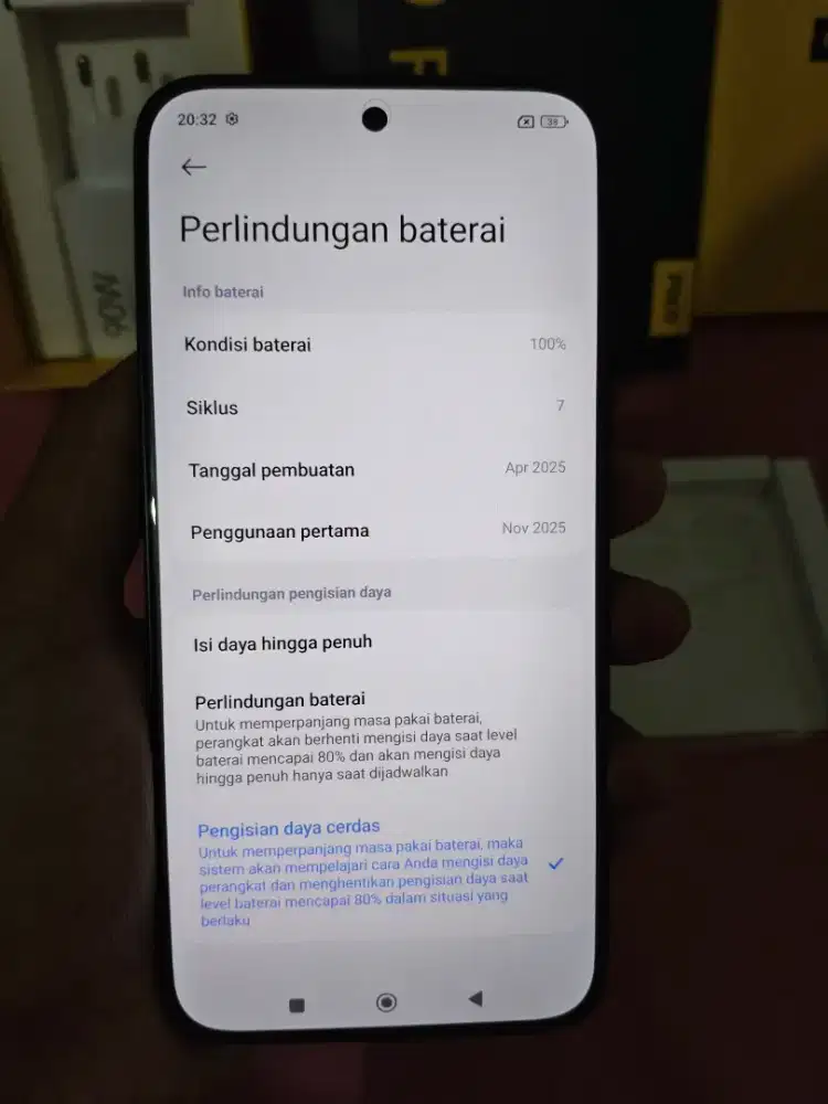 Handphone Poco F7 Black 99,9% Like New Fullset (Nego Pertamax)