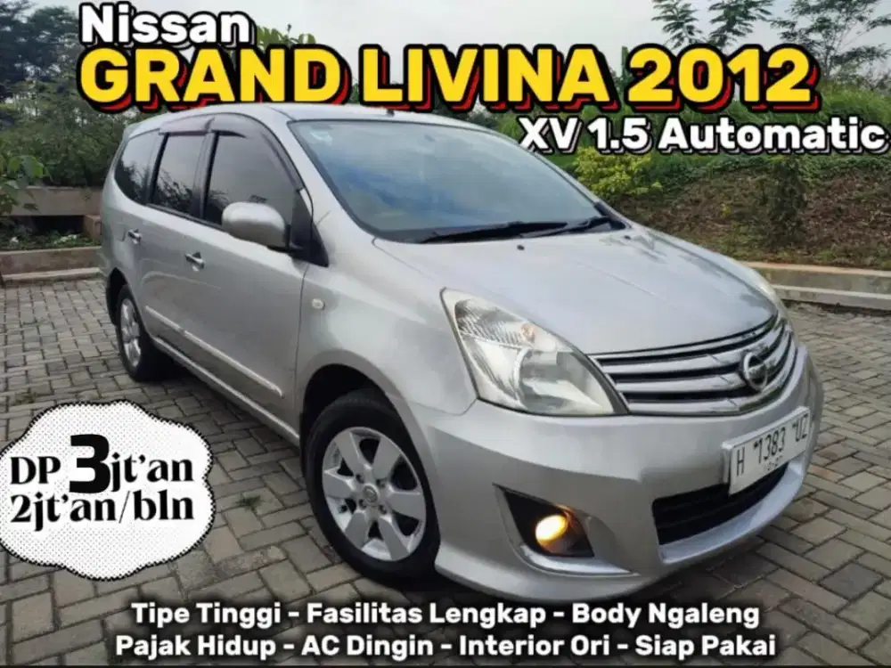 (DP3jt) Grand Livina 1.5 XV Automatic 2012 Istimewa