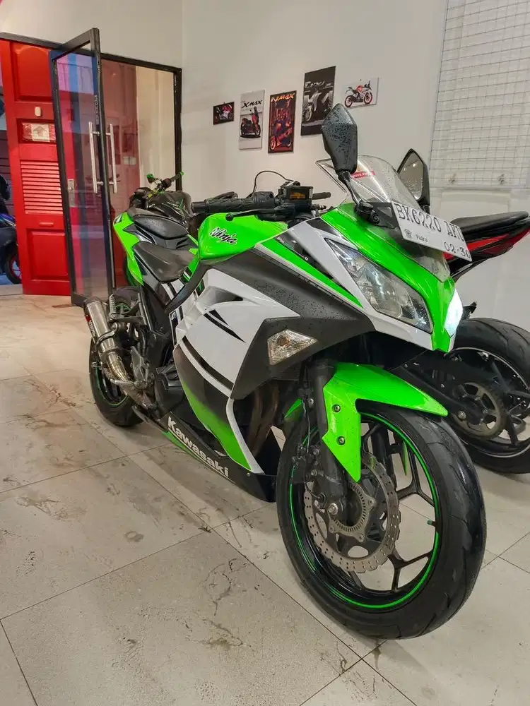 Kawasaki Ninja 250 FI ABS SE Anniversary 2015 warna Hijau Green CC