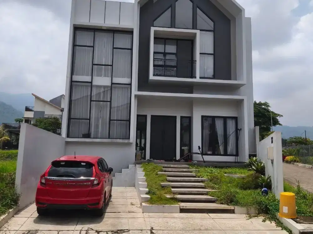 Rumah Modern Minimalis View Bagus di Pesanggrahan Batu