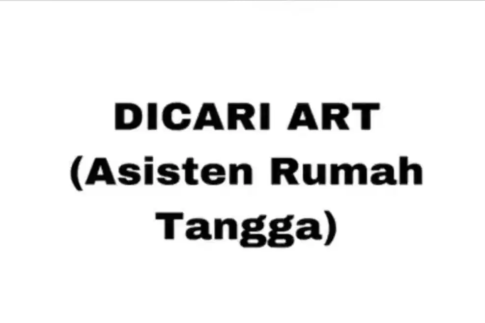 Dibutuhkan ART di Legoso