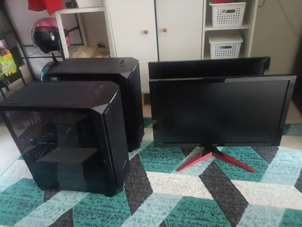 Gaming PC Kondisi Bagus Jarang Pakai, Ready 2 Unit Set