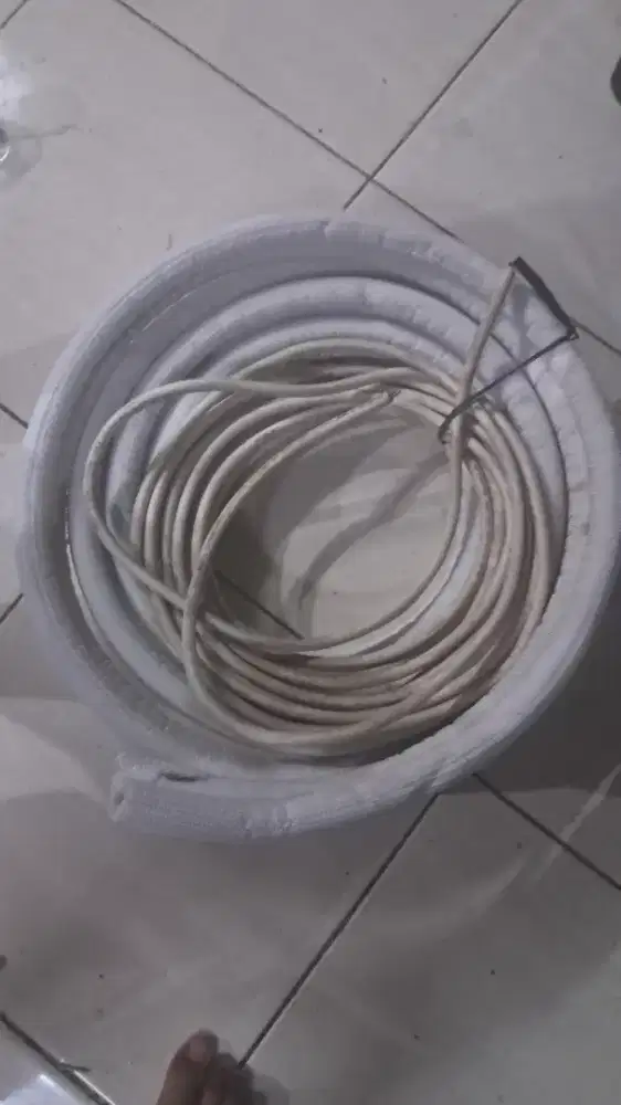 Pipa AC hoda 1PK 1/4x1/2 panjang 5m dan kabel 5m