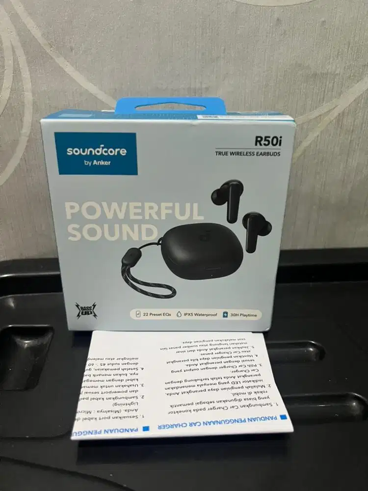 Soundcore R50i hitam baru