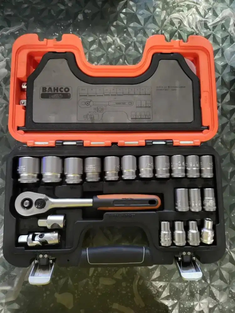 Bahco S240 Kunci Soket Set Socket Drive Mekanik Tools Alat