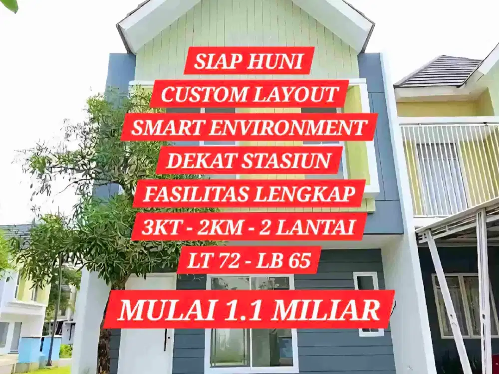 RUMAH DIJUAL DI SERPONG TANGERANG SELATAN