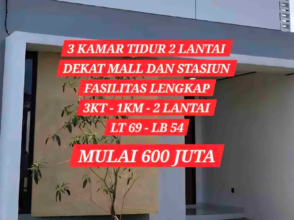 RUMAH DIJUAL DI SERPONG TANGERANG SELATAN