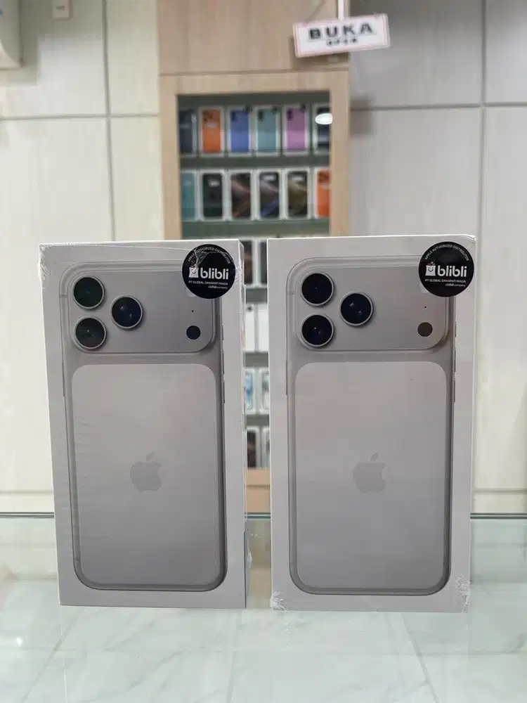 Baru...IPhone 17 Pro Max 256Gb Garansi Resmi (Warna : Silver)