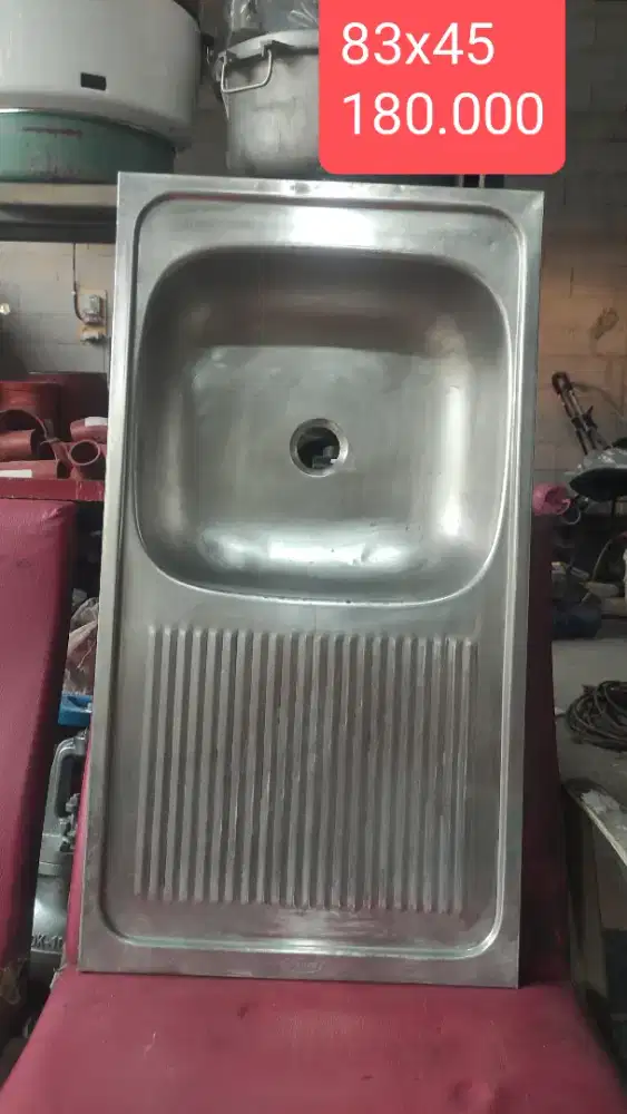 WESTAFEL SINK STAINLESS UKURAN 83x45