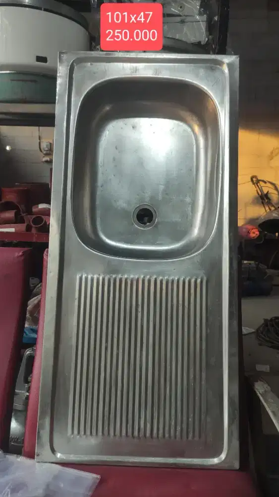 WESTAFEL SINK STAINLESS UKURAN 101x47