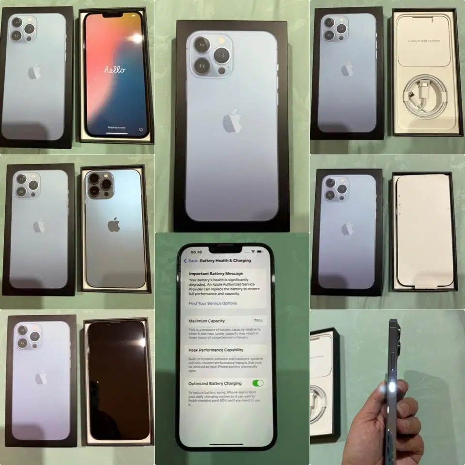 Apple iPhone 13 Pro Max 1TB (inter) Sierra Blue