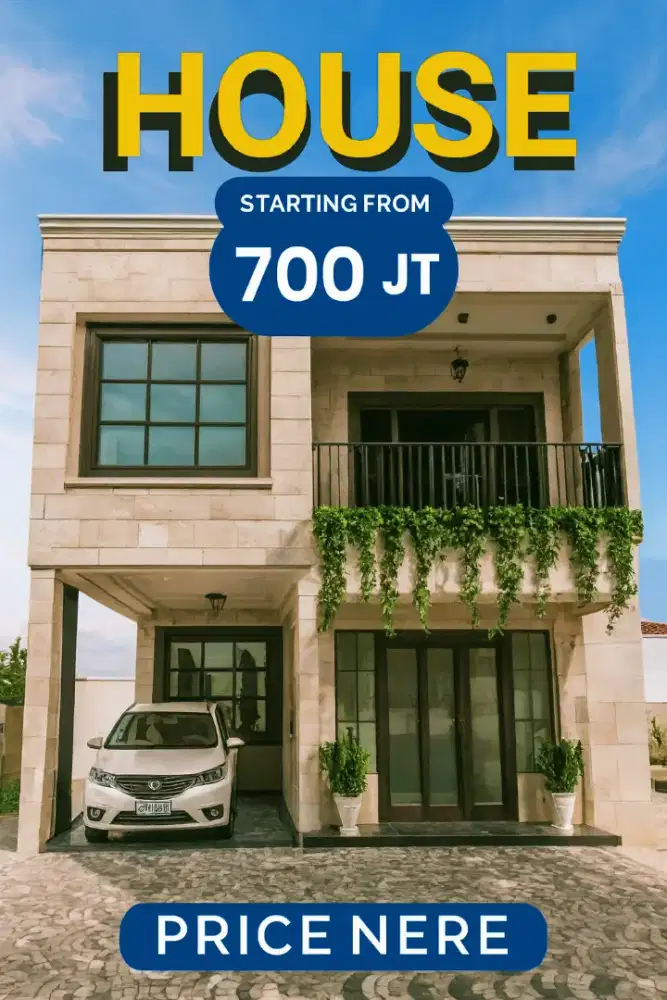 dijual rumah murah 2 Lt Ready Lok strategis,bebas banjir ,Aman&nyaman