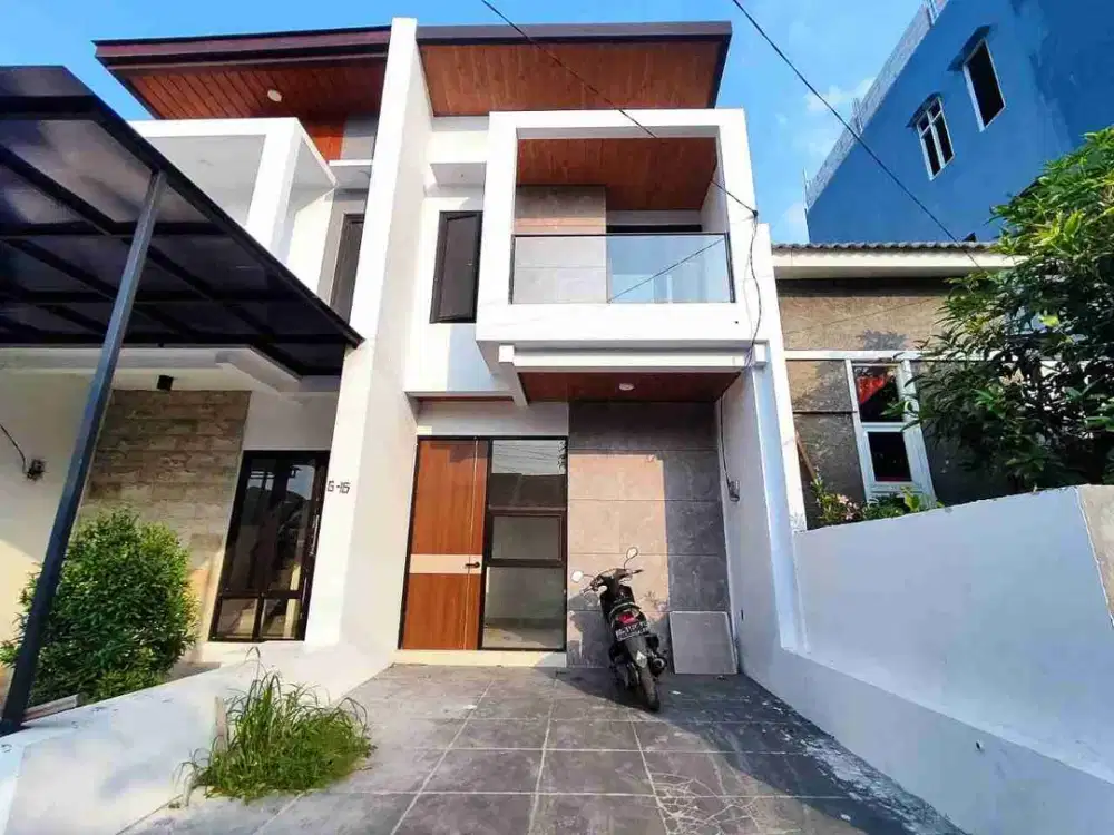 ROYAl PAKA dekat UPN Rungkut ‼️ Rumah 2 Lantai Minimalis One Gate System