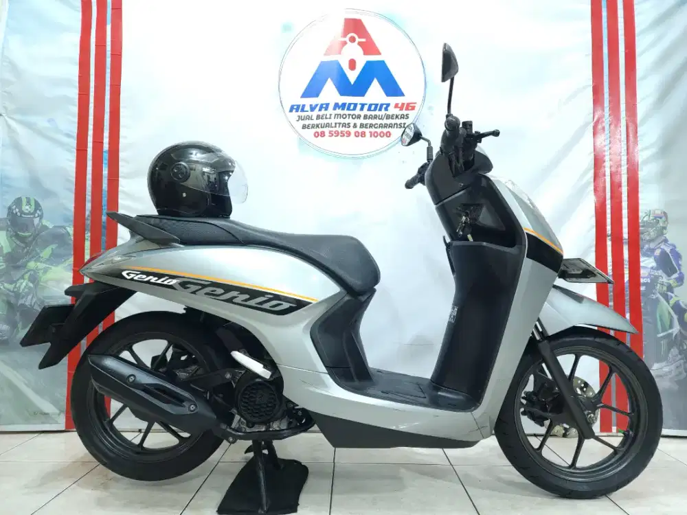 ( DP 1JT ) HONDA GENIO TH 2019 LANGKA WARNA SILVER CASH / TT / CC 0%