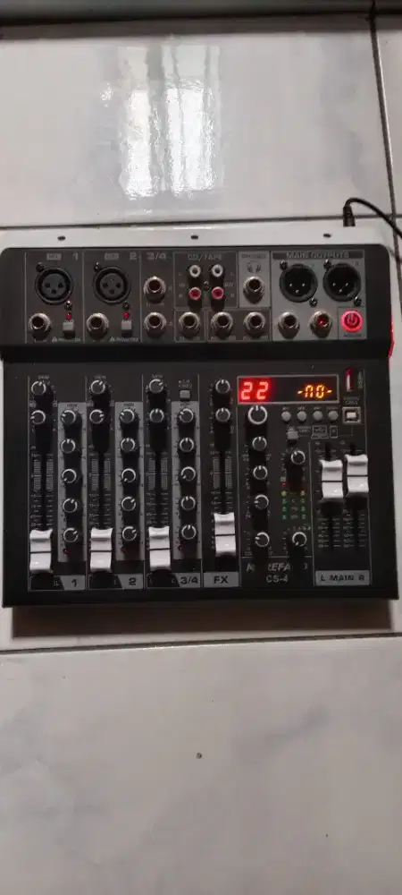Mixer Audio 4Channel +blooetoeth