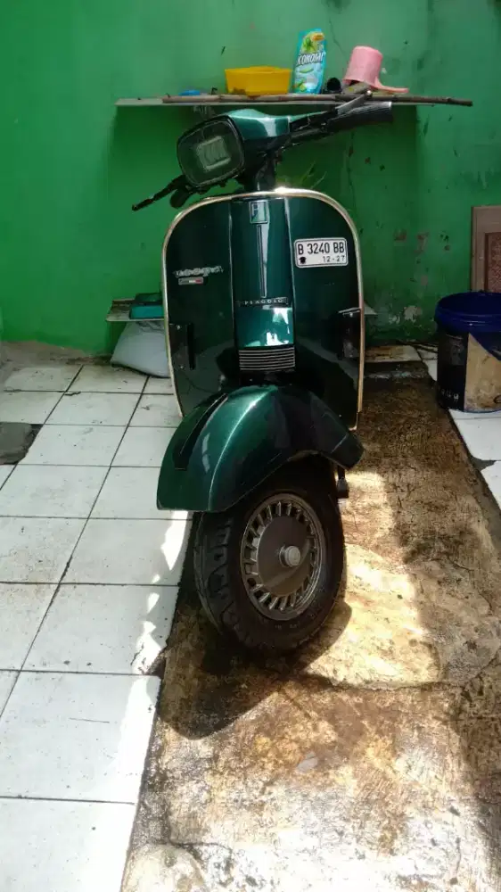 VESPA tahun 95 lengkap dan pajak panjang