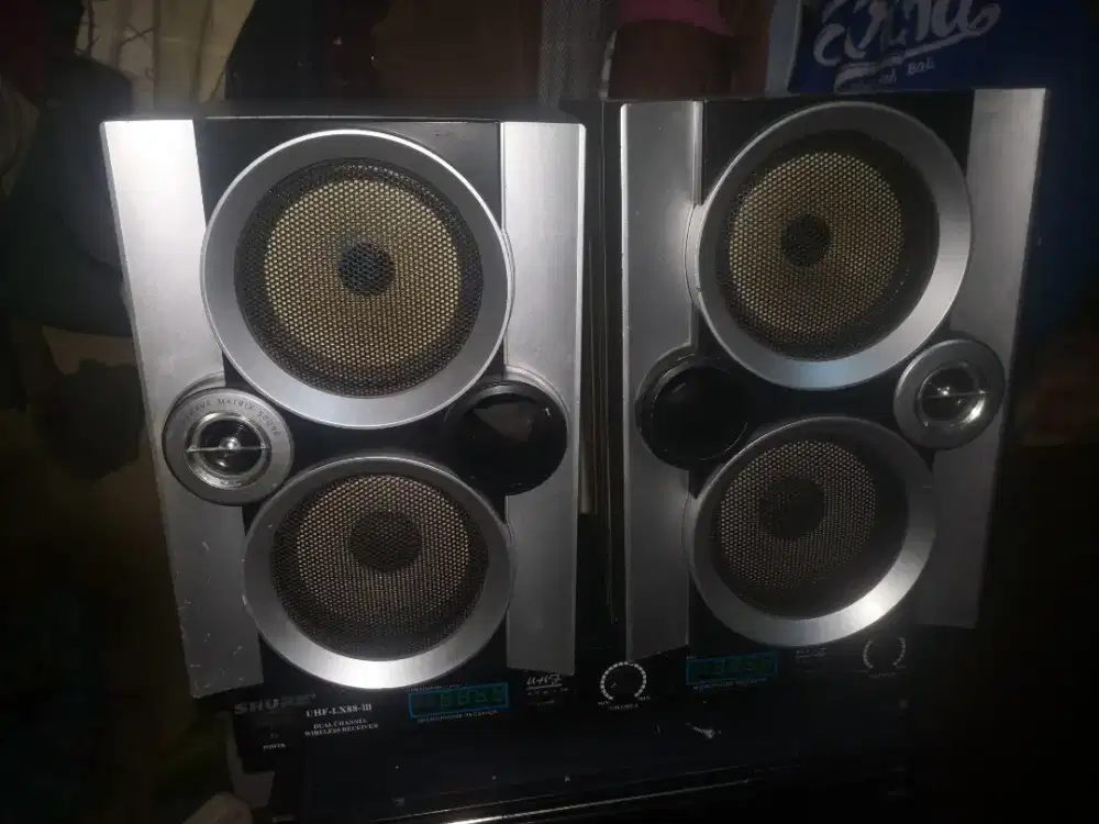 Sepasang speaker pasif polytron