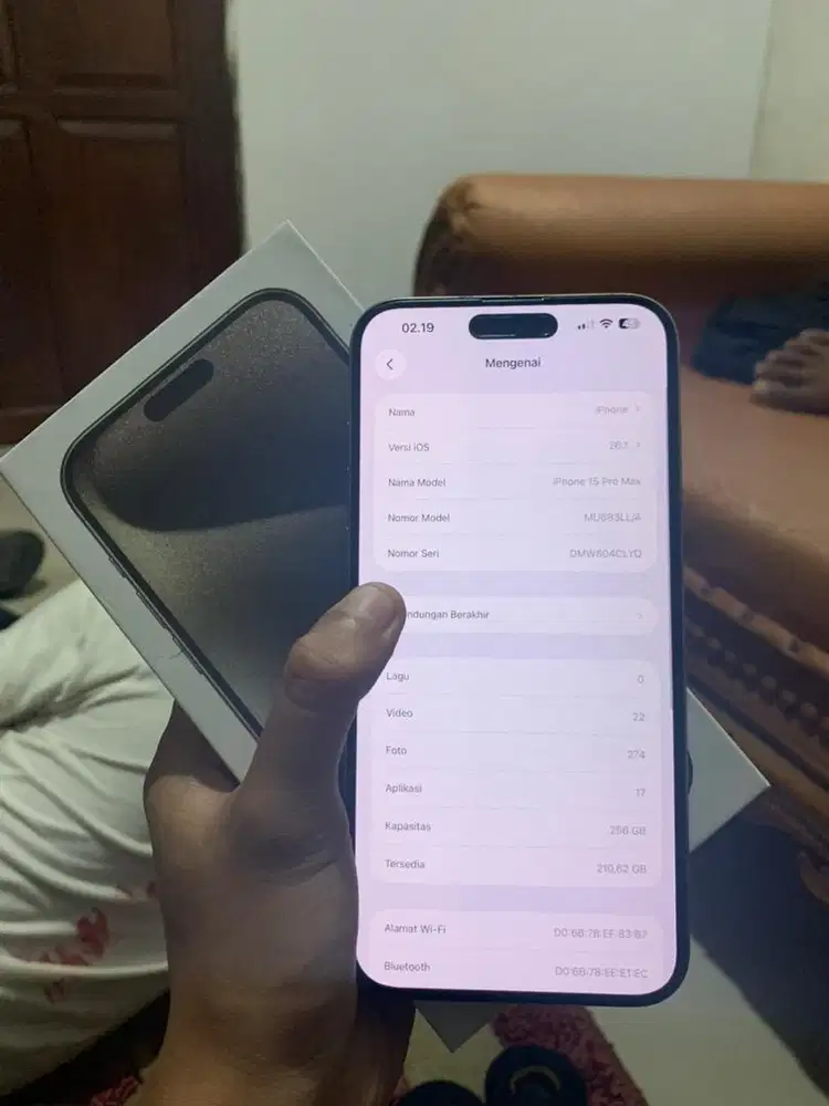 Iphone 15 Pro Max 256GB